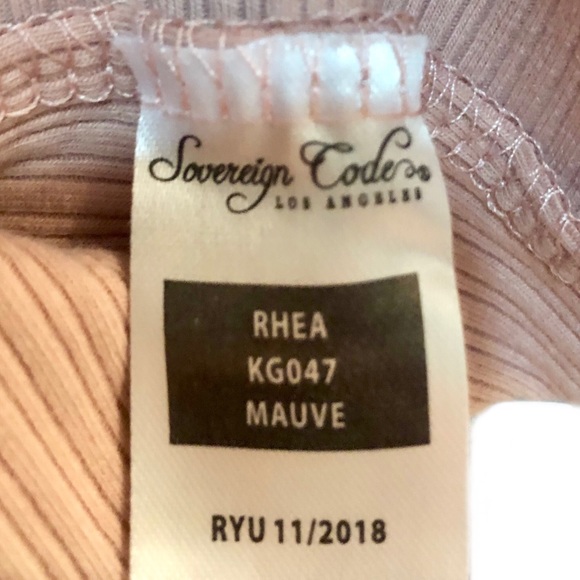 NWOT-Sovereign Code Short Sleeve Knit Top - Picture 4 of 4